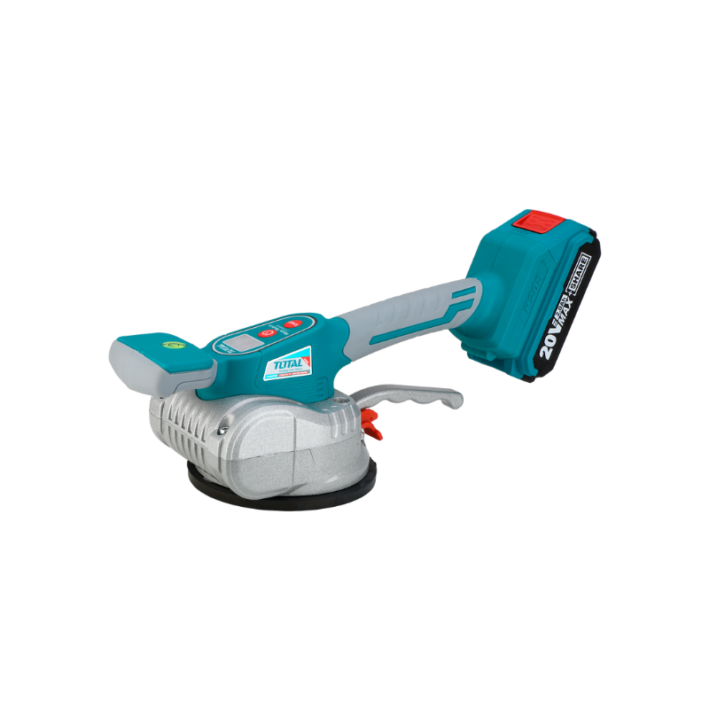 Total Tile Vibration Machine Cordless, Litihium-Ion 20V With 12 Speed Adjustment, 2.0Ah Battery &Amp; Charger Ttvli20101