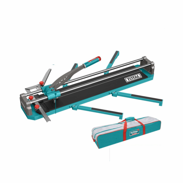 Total Tile Cutter 120Cm With Tungsten Carbide Ball Bearing Blade, Aluminum Die Cast Handle, Bag Tht571201