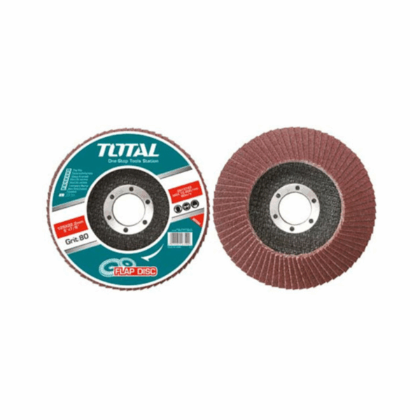 Total Flap Disc 180Mm P40 For High Steel, Steel, Cast Iron &Amp; Sheet Steel Tac631801