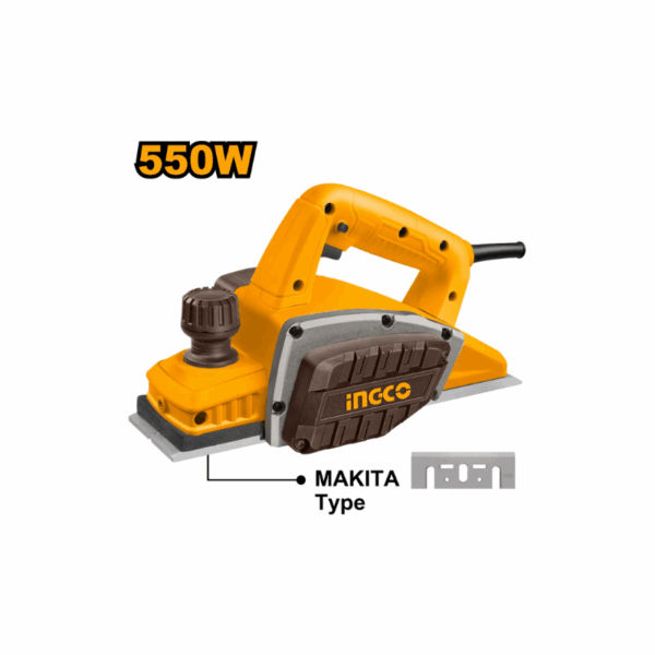 Ingco Electric Planer 550W With Socket Wrench &Amp; Parallel Guide Pl5508