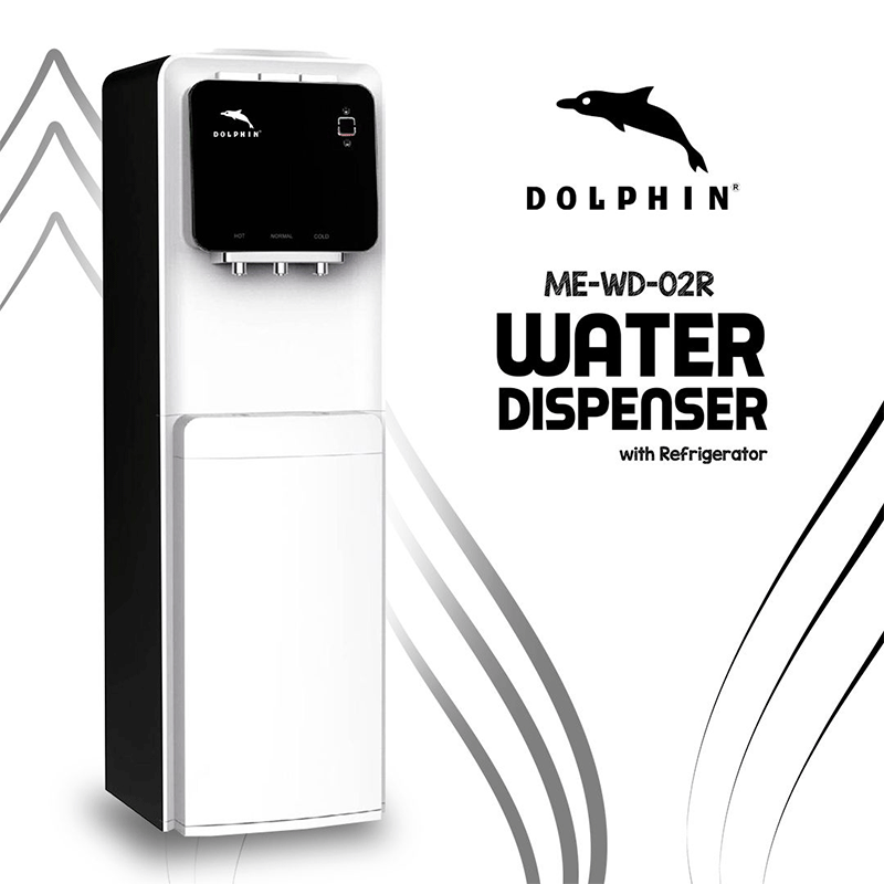 Dolphin Water Dispenser Hot, Cold &Amp; Normal Functions With Refrigerator Me-Wd-02R