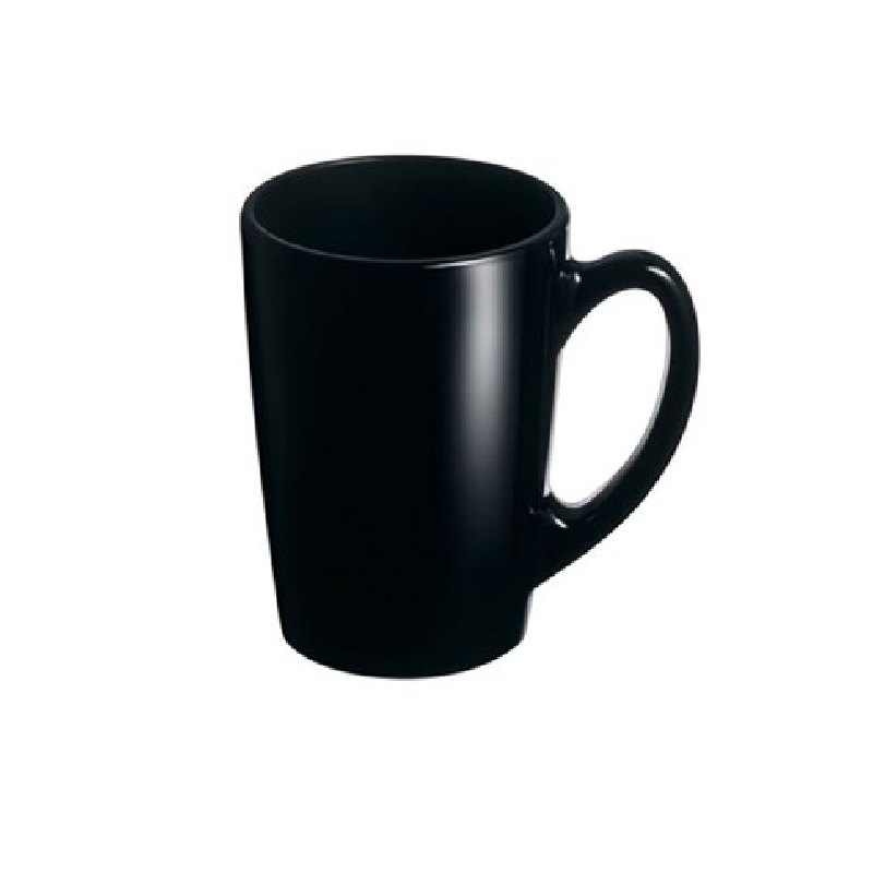 Luminarc New Morning Mug 320Ml Black V9401 (Pack Of 6Pcs)