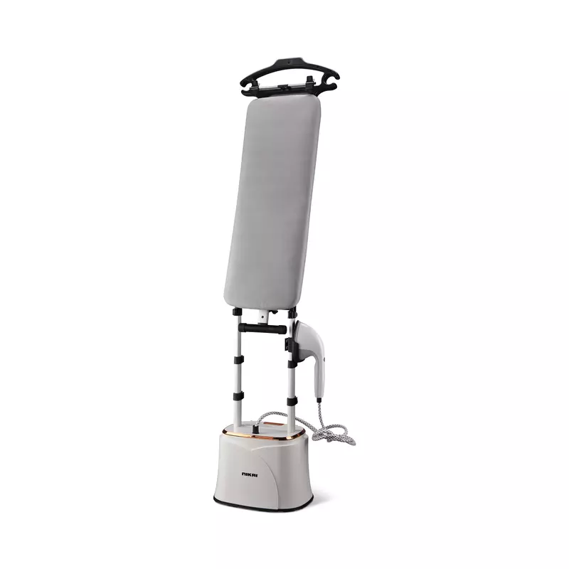 Nikai Garment Steamer 2.2L Tank Suit Hanger 1950W Ngs292Ab Water Filtration Function 3 Bar Pump Inside 79Cm Iron Board Length Automatic Power Off