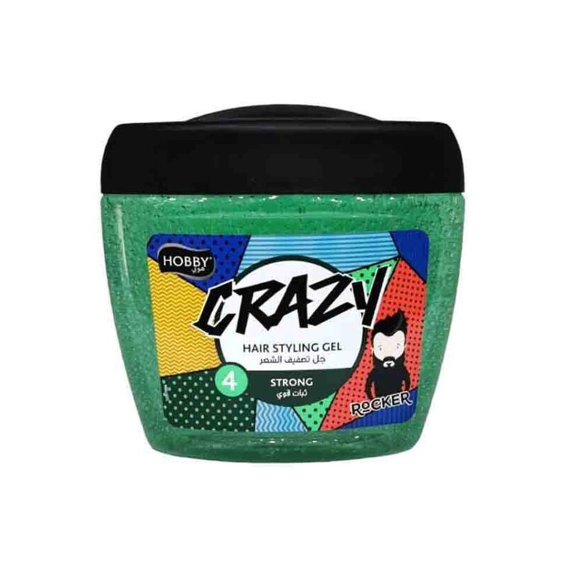 Hobby Hair Styling Gel Strong Rocker 700Ml