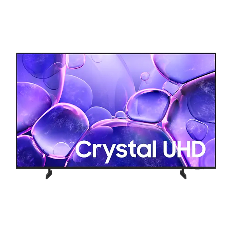 Samsung 55&Quot; Led 4K Crystal Uhd Smart Tv, 55&Quot; Frameless, Metal Stream Design, Knox Security, Solar Cell Remote, 7Yrs Free Software Upgrade 55U8000F