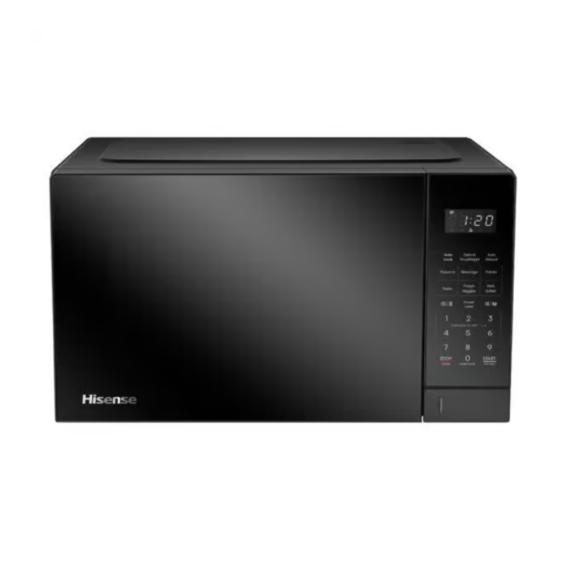 Hisense 34L Microwave - 1000W Solo Digital With 10 Power Levels, For Versatile Cooking And Reheating H34Mobs17