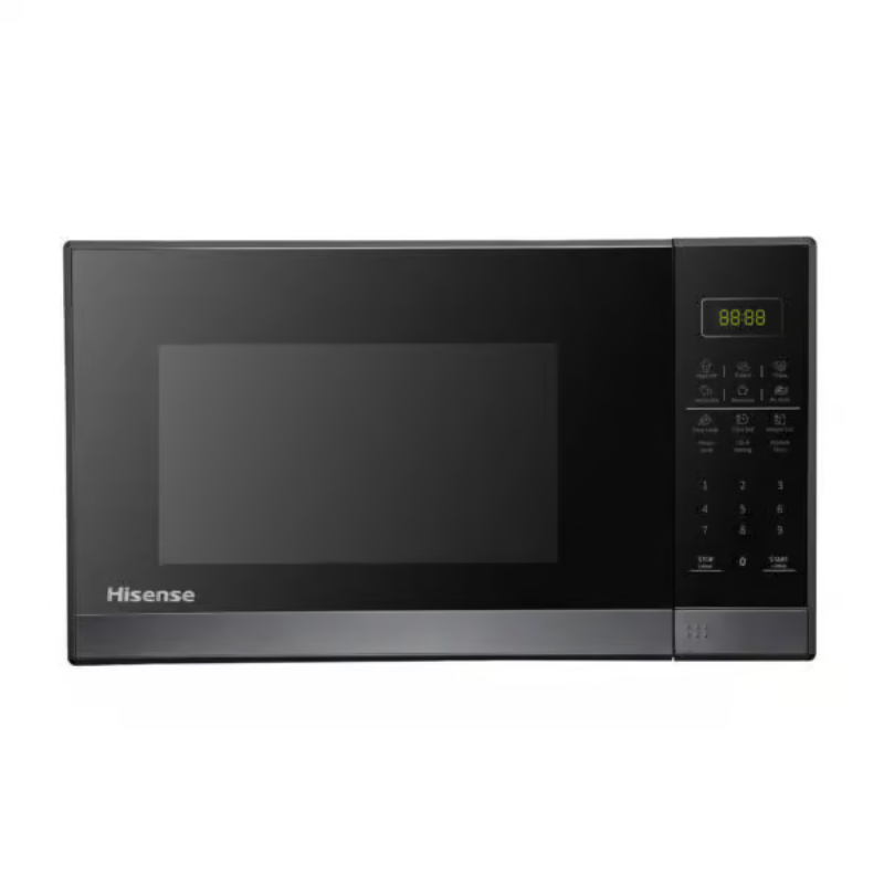 Hisense 37L Microwave - 1000W Solo Digital With 10 Power Levels, For Versatile Cooking And Reheating H37Mobs5X