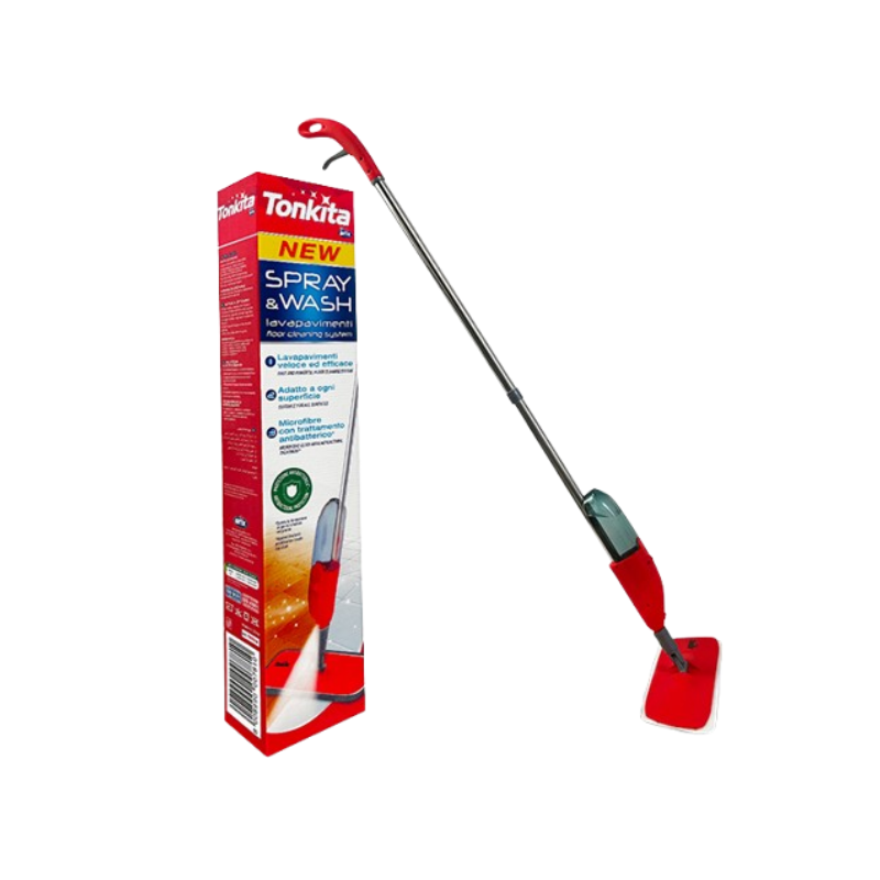 Tonkita Spray &Amp; Wash Mop Floor Cleaning System 4 Tk781A (Pack Of 2Pcs)