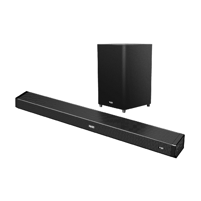 Von Wireless Sound Bar 2.1Ch 200W With 8&Quot; Woofer, Led Display, Remote Control Vsb2002Lfk