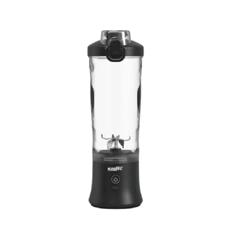 Kodtec Portable Blender Rechargeable 600Ml With 6 Leaf Blades, Bpa Free Kt-3031Pbl/Kt-3032Pbl