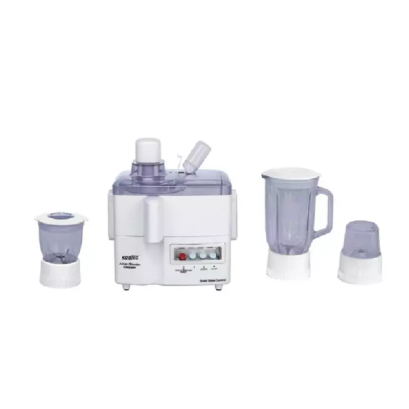 Kodtec Food Processor 5In1 350W With 1.5L Blender Jar, 100G Chopper Bowl, 50G Grinder &Amp; Juicer Kt-3014-5Fp
