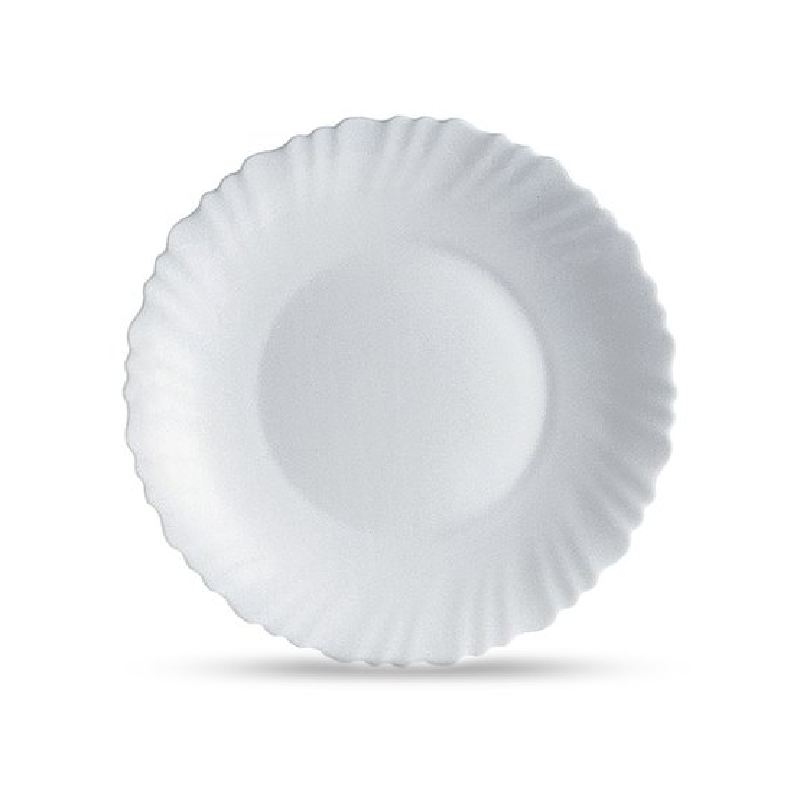 Luminarc Feston Soup Plate 23Cm White P4469 (Pack Of 6Pcs)