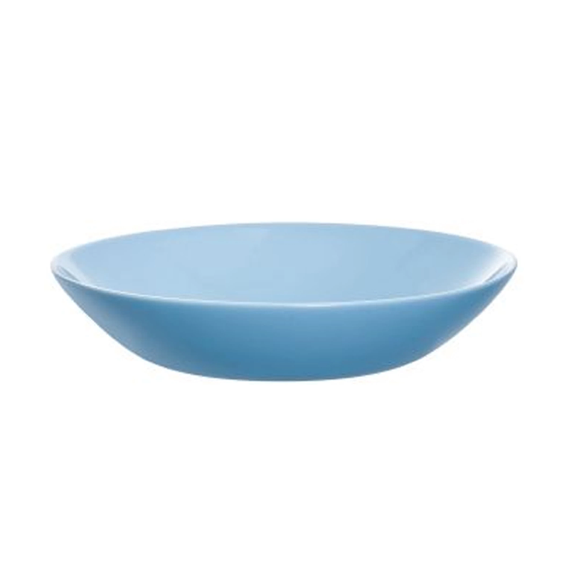 Luminarc Diwali Soup Plate 20Cm Light Blue P2021 (Pack Of 6Pcs)