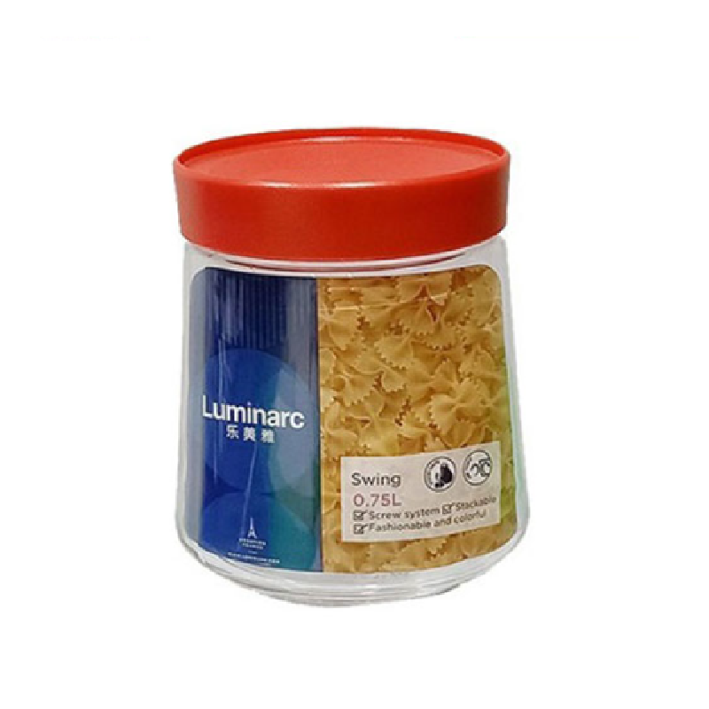 Luminarc Pot Swing Glass Jar 0.75L Transparent P5282