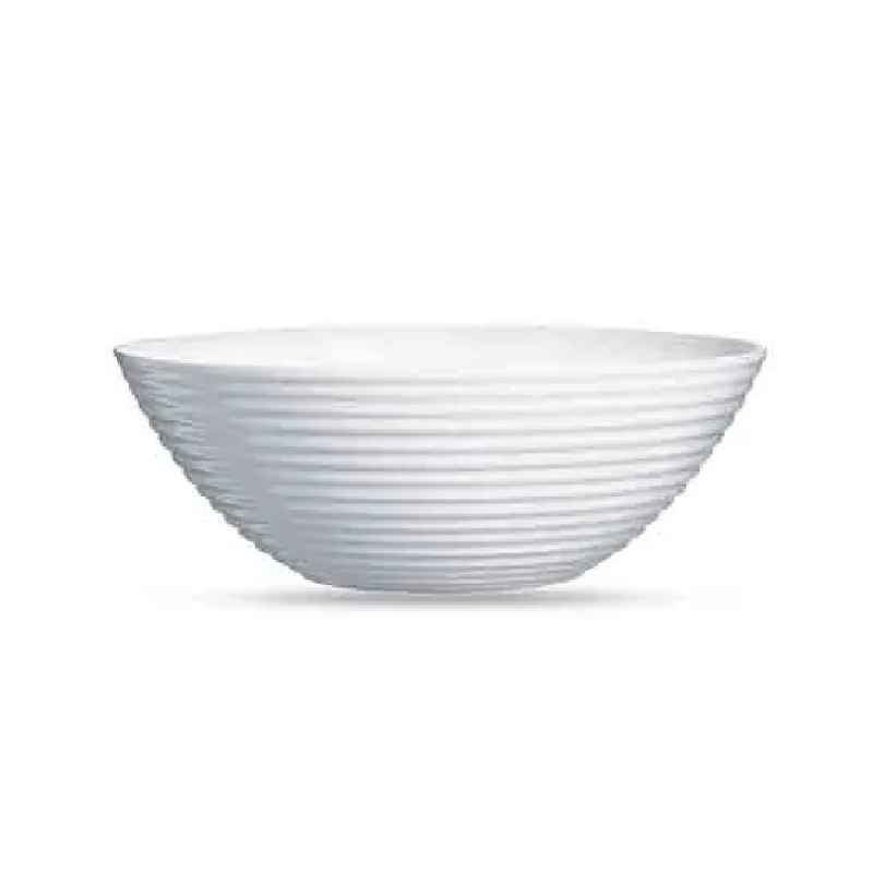 Luminarc Harena Salad Bowl 27cm White N7466 (Pack of 6Pcs)
