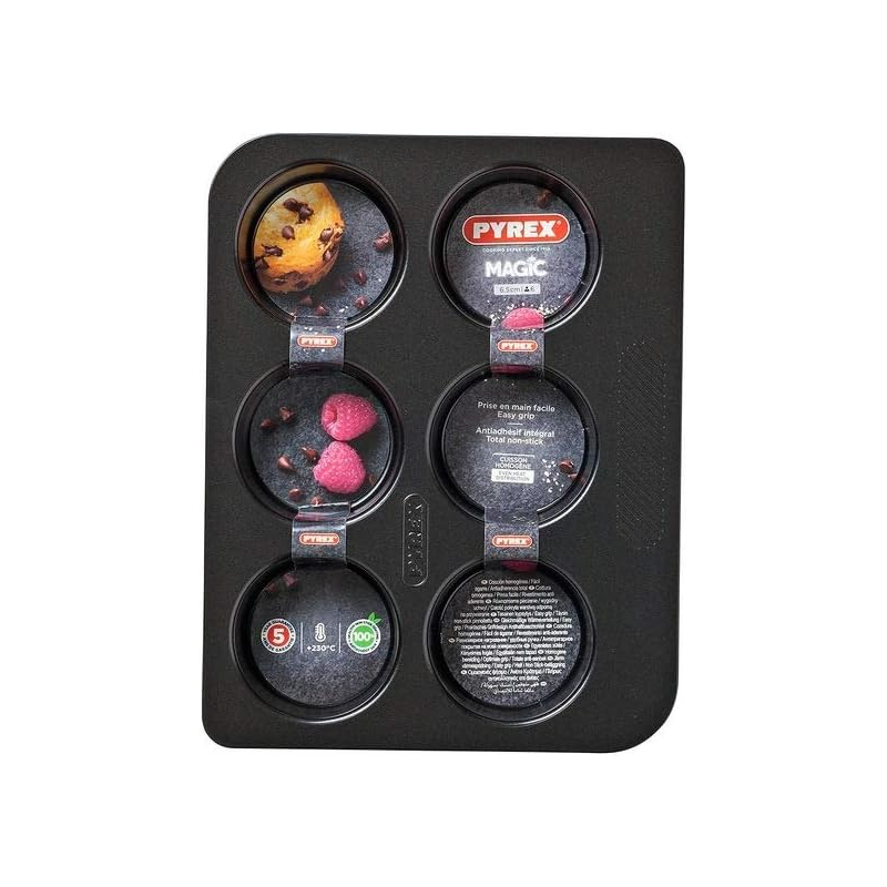 Pyrex Magic 6 Cup Muffin Tray