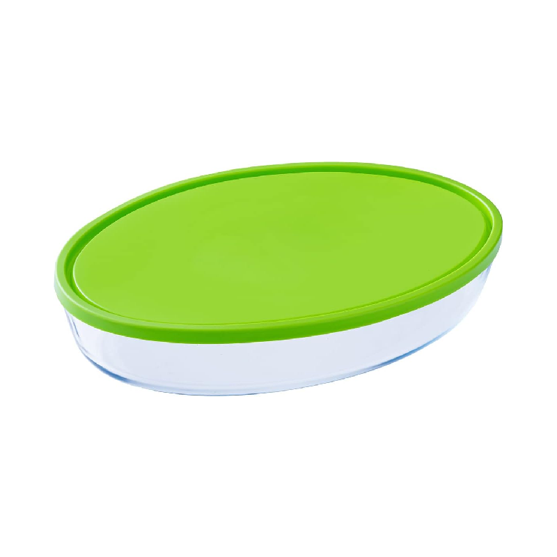 Pyrex Cook &Amp; Store Xl Oval Dish With Lid 35X24Cm