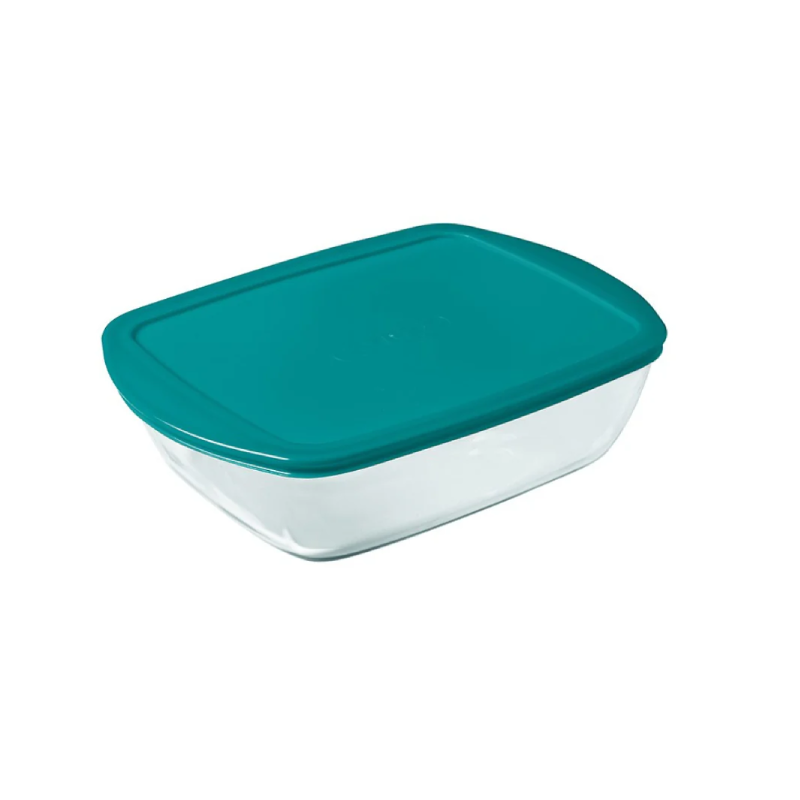 Pyrex Cook &Amp; Store Rectangle Dish With Lid 1.2L 23X15X6Cm