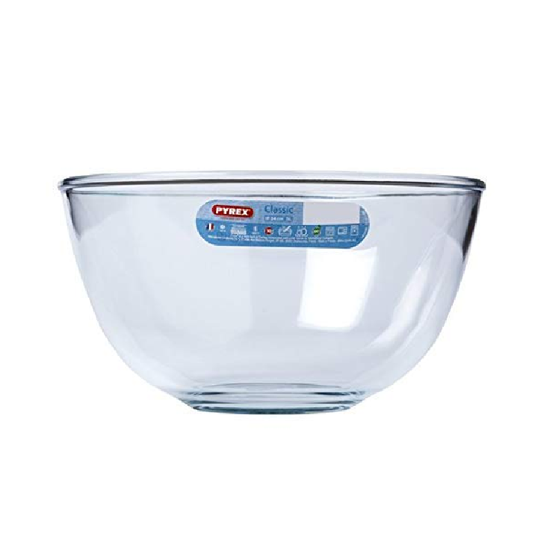 Pyrex Classic Mixing Glass Bowl 3L/24Cm