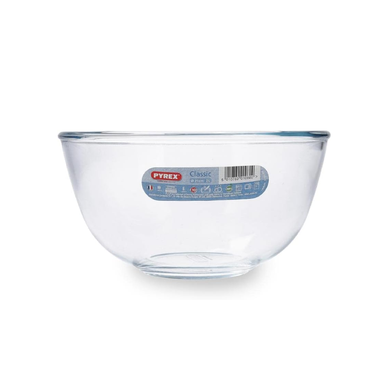 Pyrex Classic Mixing Glass Bowl 2L/21Cm