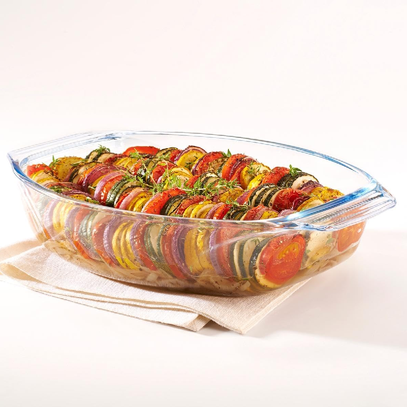 Pyrex Optimum Oval Roaster 39X27Cm/4L