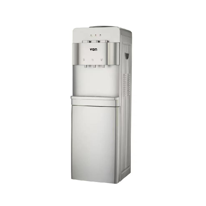 Von Electric Cooling Water Dispenser With Hot, Cold &Amp; Normal Taps, Silver Vadl2211S