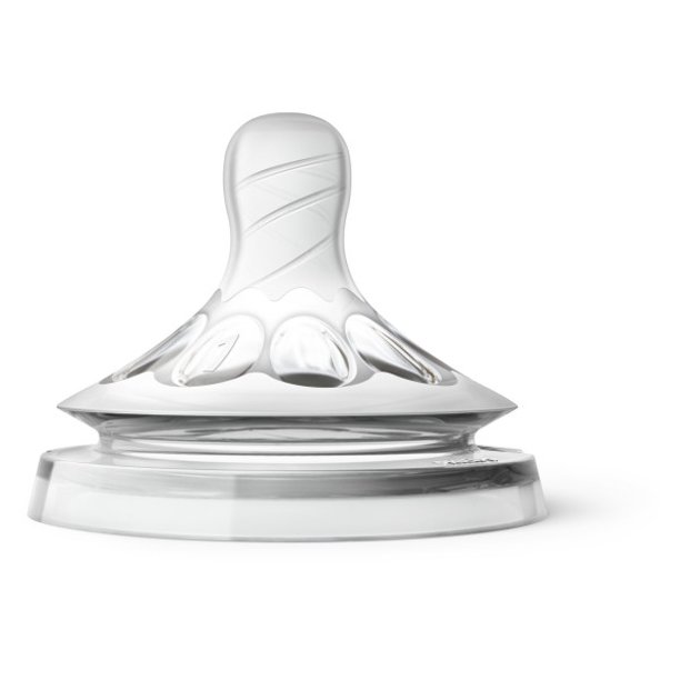 Philips Avent Teat Natural Newborn 1 Hole 0M+ 2'S 041/27