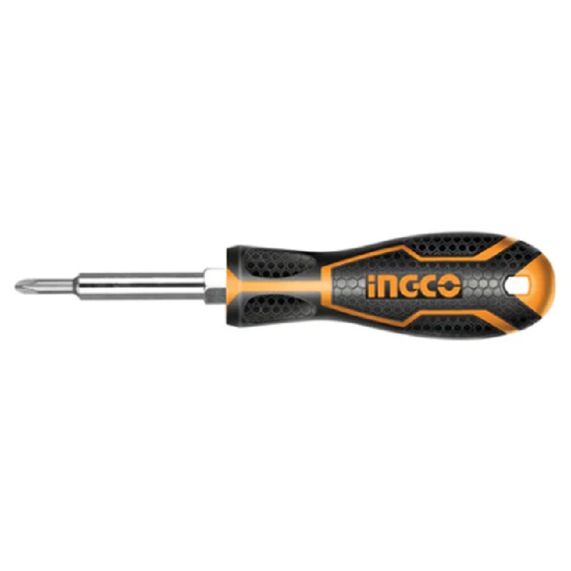 Ingco Screwdriver 6in1 Set 6.35x65mm AKISD0608