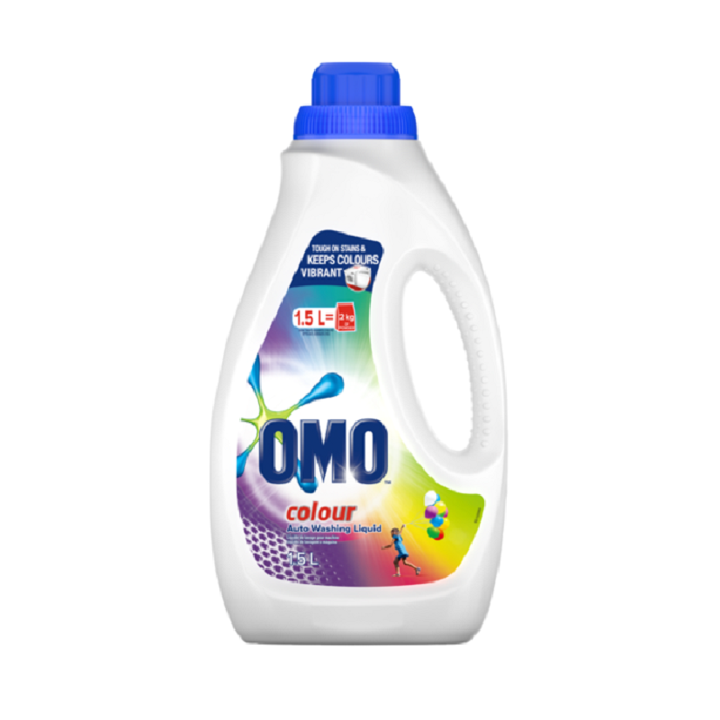 Omo Machine Wash Auto Colour Liquid 1.5L