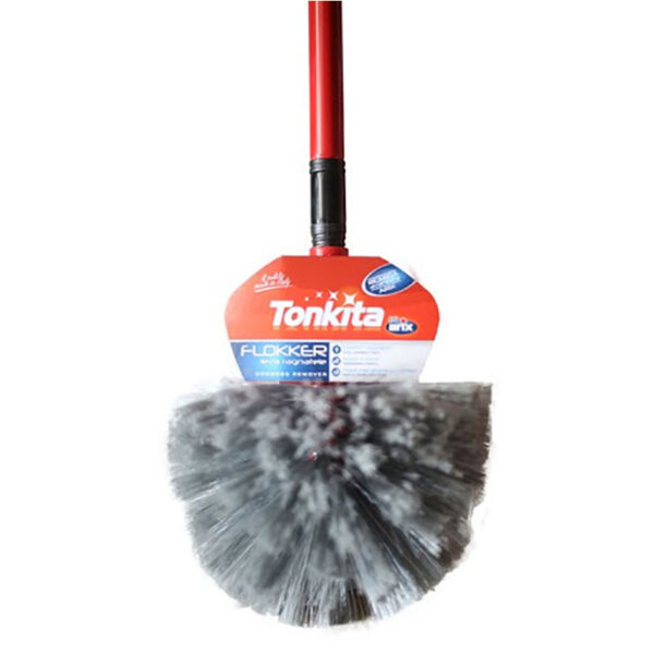 Tonkita Flokker Rounded Cobweb Remover With Handle 6910 Set Of 2