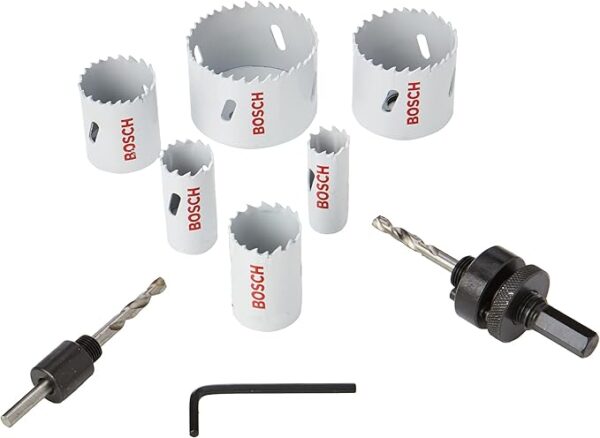 Bosch Electricians Hole Saw Set 2608580804 (Pack Of 9Pcs)