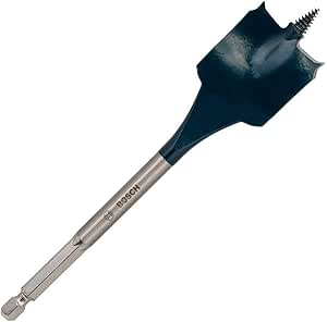 Bosch Speed Flat Drill Bit, Hex Shank, 32Mm X 152Mm, Blue 2608595498 (Pack Of 10Pcs)