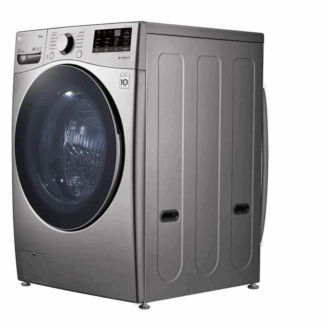 Lg Washing Machine 20Kg &Amp; 12Kg Dryer, Front Load, Turbo Wash, 6-Motion Technology, Inverter Dd Motor, Steam Functionality, Smart Thinq, Lcd Display, Silver F3L2Crv2T