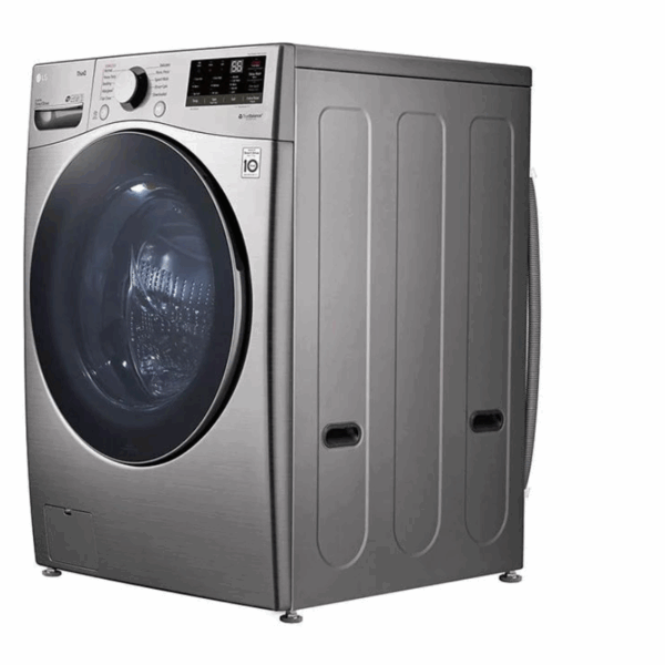 Lg Washing Machine 20Kg &Amp; 12Kg Dryer, Front Load, Turbo Wash, 6-Motion Technology, Inverter Dd Motor, Steam Functionality, Smart Thinq, Lcd Display, Silver F3L2Crv2T