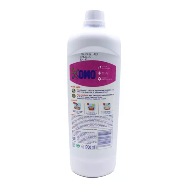 Omo Bleach Lavender Multi-Purpose Stain Remover 700Ml 64348175 (Pack Of 3)