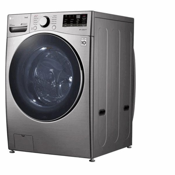 Lg Washing Machine 20Kg &Amp; 12Kg Dryer, Front Load, Turbo Wash, 6-Motion Technology, Inverter Dd Motor, Steam Functionality, Smart Thinq, Lcd Display, Silver F3L2Crv2T