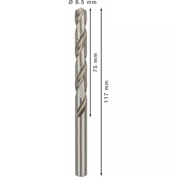 Bosch Metal Drill Bit Sds‐Max‐4 30Mm X 400 X 520Mm 2608595073 (Pack Of 5Pcs)