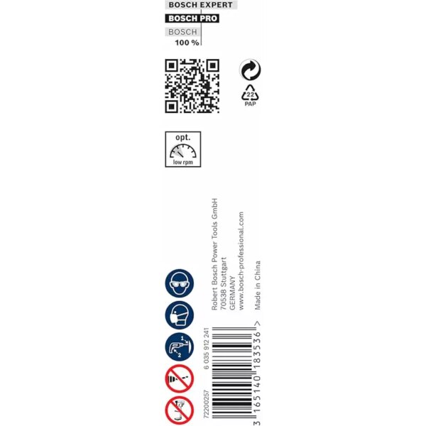 Bosch Hexagon Wood Auger Bit 2608597644  (Pack Of 5Pcs)
