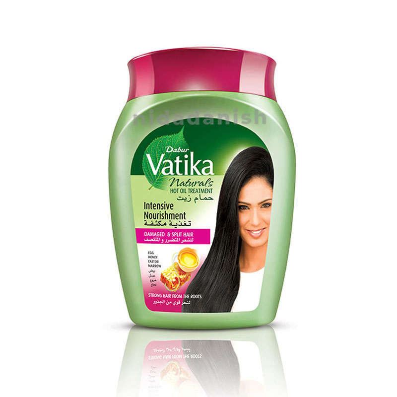 Vatika Hot Oil Treatment Nourishment, Deep Hydration, And Transformation For Dry, Damaged, And Thick Hair, Enriching Care For Vibrant Hair, Infused With Honey &Amp; Egg Goodness 500Gm Intensive Nourishment (Pack Of 3)