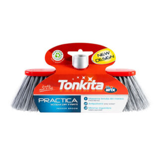 Tonkita Practica Slim Indoor Broom 004A Set of 3