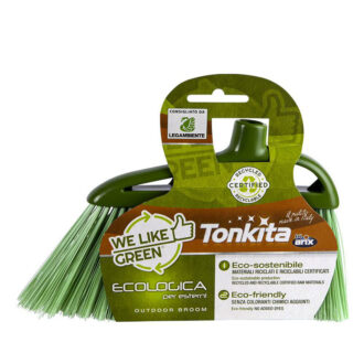 Tonkita ECO Green Outdoor Broom+Handle TK672 Set of 3