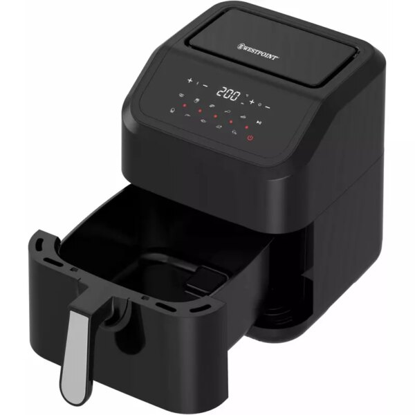 Westpoint Air Fryer 5.0L 1400-1600W, Digital Display, Adjustable Temperature, Healthy Low Oil Fryer Wafy-501623.Dn