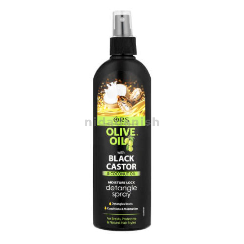 ORS Black Castor Detangle Spray 250ml Pack of 6
