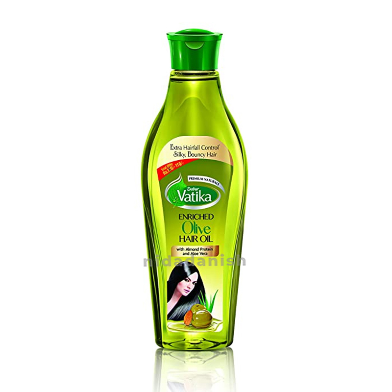 Vatika Hair Oil Natural Moisturizing, Strengthening &Amp; Hair Oil For Healthy Scalp, Nourishing Hair Oil For Soft, Manageable, And Silky Hair From Root To Tip (Olive) 200Ml (Pack Of 6)