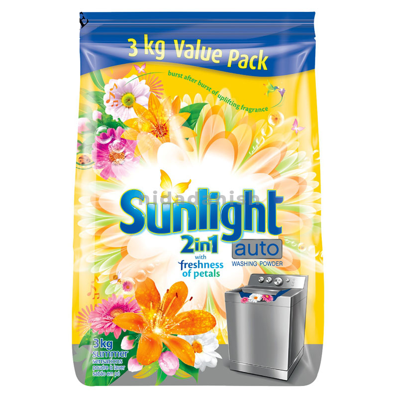 Sunlight Machine Wash 2In1 Auto Detergent 3Kg