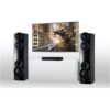 LG Wireless Home Theatre Sound System, 1000 Watt Speakers, 4.2ch, Multi Bluetooth Speakers, Extra Bass Sound, Metallic Design, Simplink, LHD677