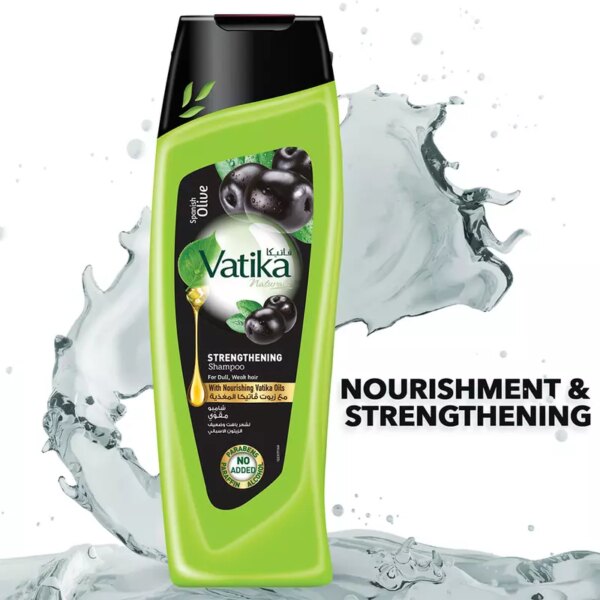 Vatika Strengthening Shampoo Black Olive 400Ml