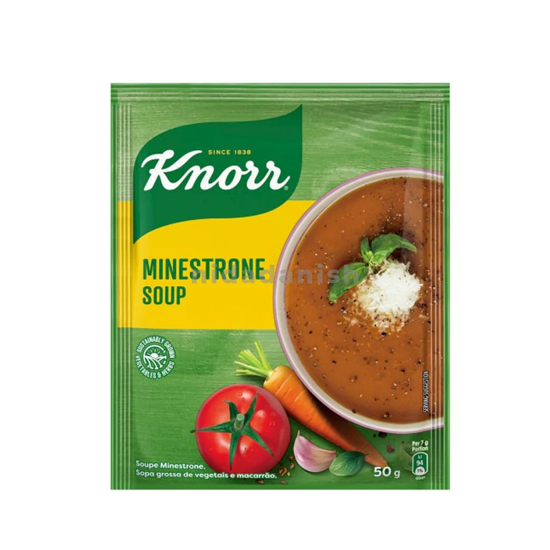 Knorr Packet Soup 50Gm Minestrone Pack Of 10