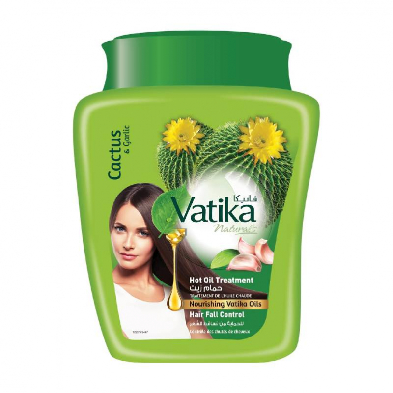 Vatika Hot Oil Treatment Hair Fall Control, Hammam Zaith With Cactus, For Breaking, Falling &Amp; Weak Hair, 1Kg (Pack Of 3)