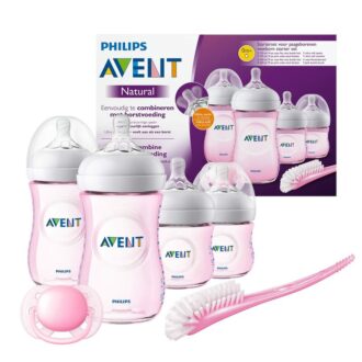 Philips Avent New Born Starter Set Natural Ultra Soft Pink 301/03